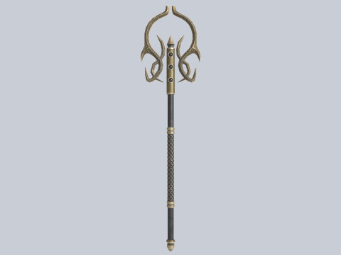 Dark fantasy weapon Modello 3D