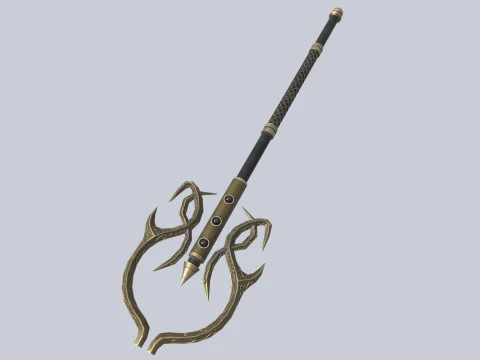 Karanlık fantezi silahı 3D Model