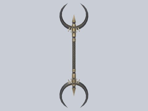 Dark fantasy weapon Modelo 3D