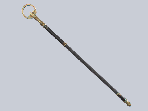 Sacred staff 3D Model