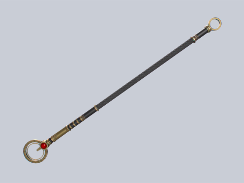 Sacred staff 3D Model