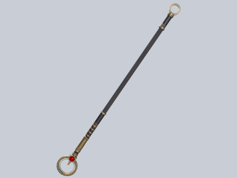 Sacred staff 3D Model