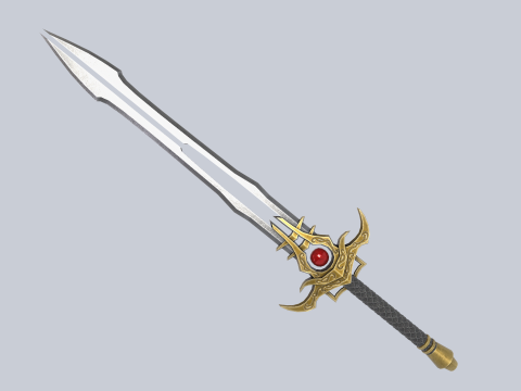 Divine blade 3D मॉडल