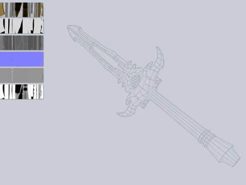 Divine blade 3D Model