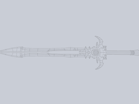 Divine blade 3D मॉडल