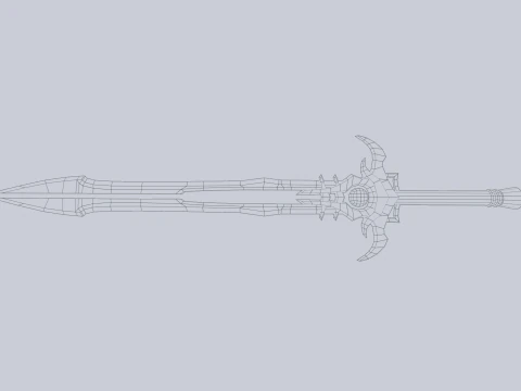 Divine blade 3D Model
