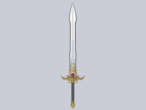 Divine blade 3D मॉडल
