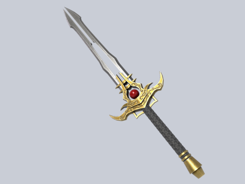 Divine blade 3D मॉडल