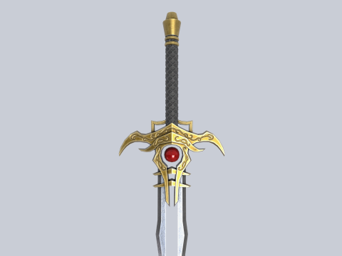 Divine blade 3D मॉडल