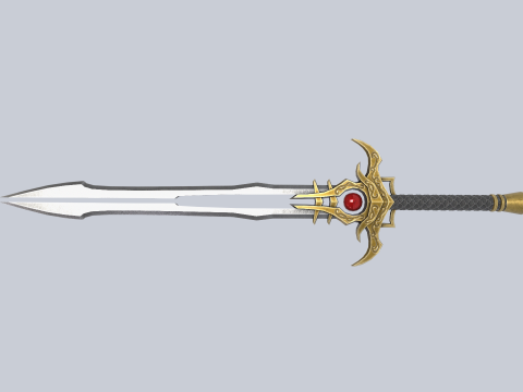 Divine blade 3D मॉडल