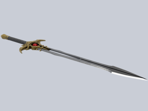 Divine blade 3D मॉडल
