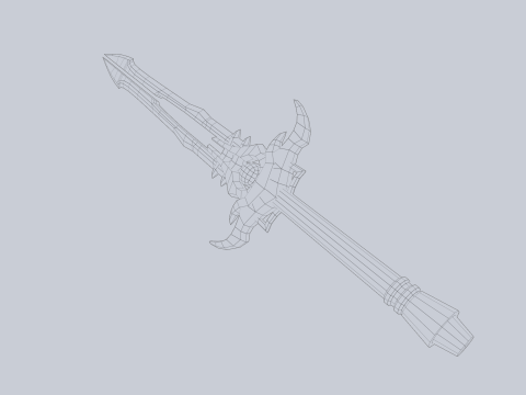 Divine blade 3D मॉडल
