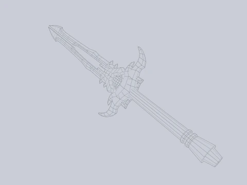 Divine blade 3D Model