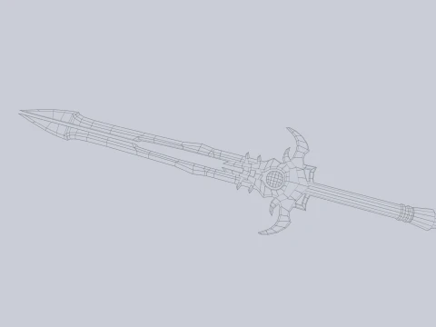 Divine blade 3D Model