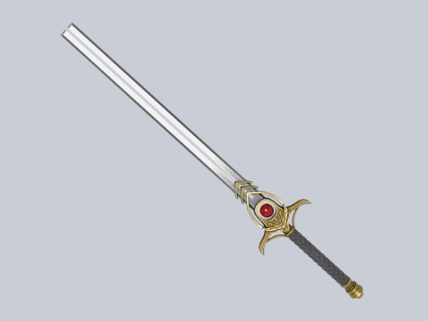 Divine blade 3D मॉडल