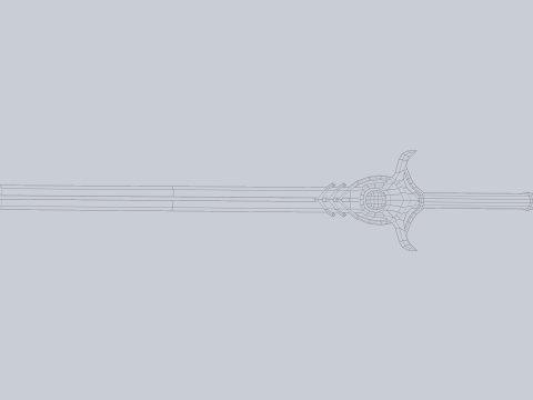 Divine blade 3D मॉडल