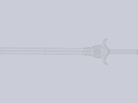 Divine blade 3D Model