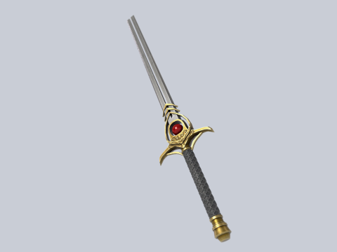 Divine blade 3D मॉडल