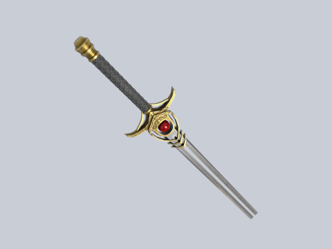 Divine blade 3D मॉडल