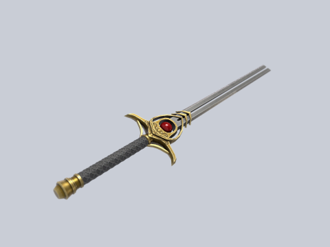 Divine blade 3D मॉडल
