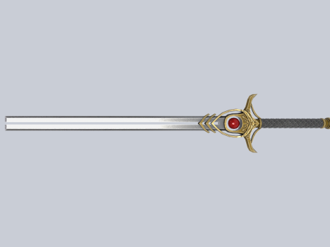 Divine blade 3D मॉडल