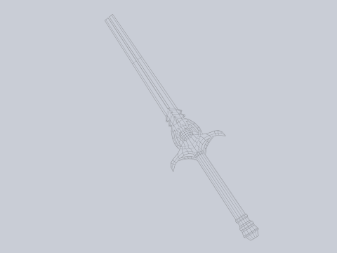 Divine blade 3D मॉडल
