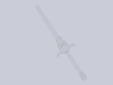 Divine blade 3D Model