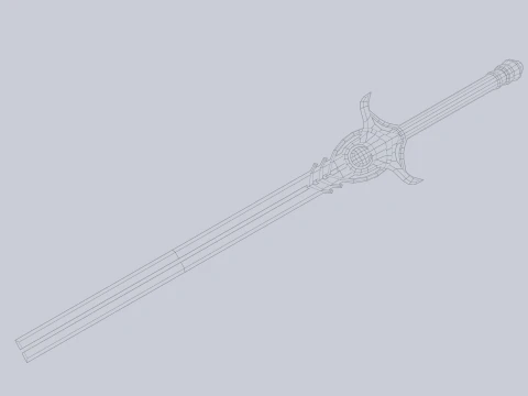 Divine blade 3D Model