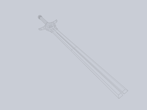 Divine blade 3D मॉडल