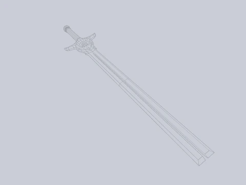 Divine blade 3D Model