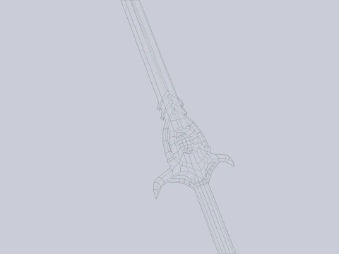 Divine blade 3D Model