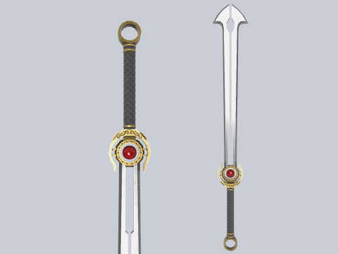 Divine blade Modèle 3D