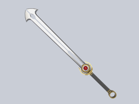 Divine blade 3D 모델