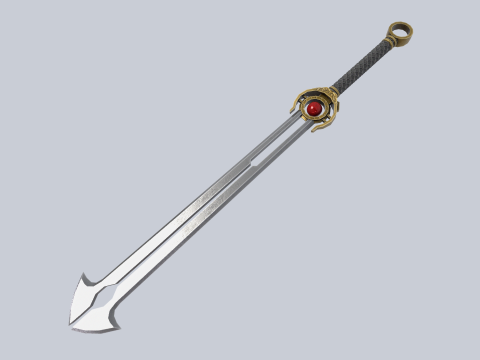 Divine blade 3D 모델