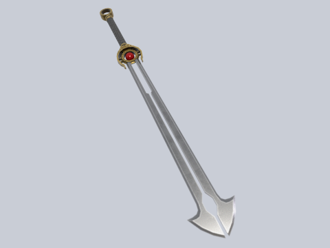 Divine blade 3D 모델