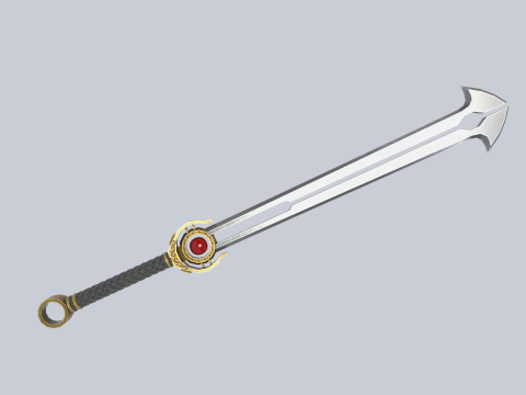 Divine blade 3D 모델