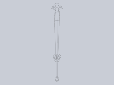 Divine blade 3D 모델