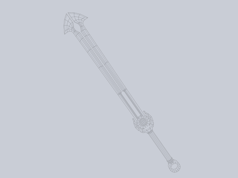 Divine blade 3D 모델
