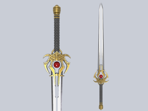 Divine blade 3D Модель