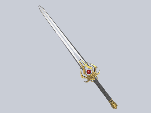 Divine blade Modelo 3D