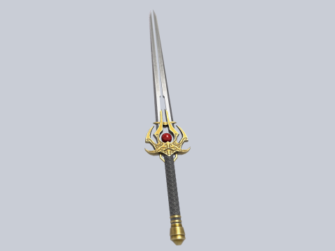 Divine blade Modelo 3D