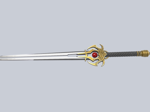 Divine blade Modelo 3D