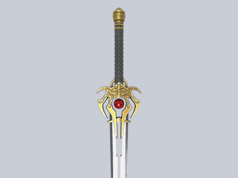 Divine blade Modelo 3D