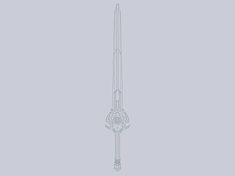 Divine blade 3D Model