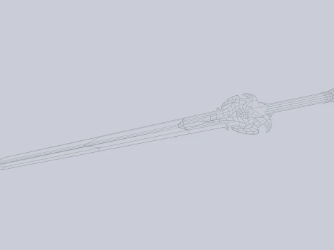 Divine blade 3D Model
