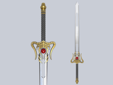 Divine blade Modelo 3D