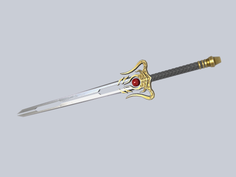 Divine blade 3D 모델