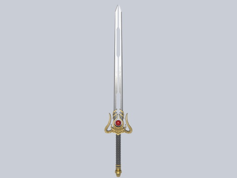 Divine blade 3D 모델