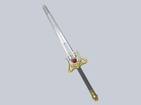 Divine blade 3D 모델