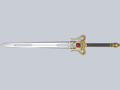 Divine blade 3D 모델